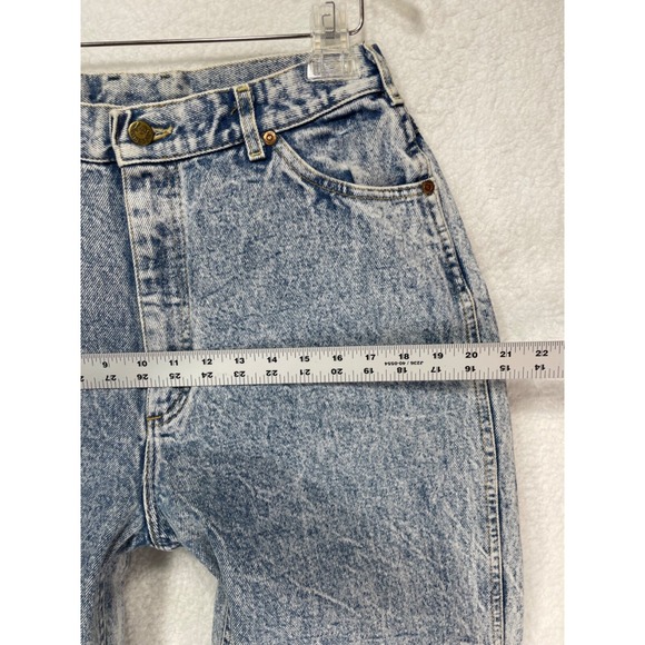 Lee Rider's Women's size 16 Vintage Acid Wash High Waist Tapered Leg - Picture 13 of 14